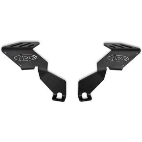 Ditch Light Brackets for The 2015-2020 Ford F-150 & 2017-2020 F-150 Raptor | Installs to Hood Hinge | Mounts LED Light Pods up to 6" | Made in The USA | Addictive Desert Designs