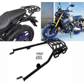 for MT-09 SP 2021 2022 2023 MT/FZ 09 Rear Luggage Rack MT09 FZ09 Motorcycle Top Case Rear Rack Carrier MT 09 FZ-09 Motorcycle Accessories