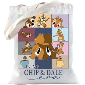 TSOTMO Cartoon Merchandise Chip Dale Gift Chipmunks Gift WDW Gift In My Chip Dale Era Tour Travel Bag For Cartoon Fans