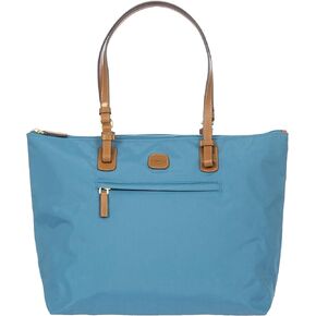 Bric's Sportina X-Bag - Large Tote Bag - 3-Way Shopper Shoulder Bag - Designer Handbag for Travel and Work, Sky