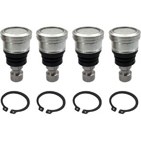 DEVMO Upper and Lower Front Ball Joint 4 Pcs Compatible with Po-laris RZR 570 800 900 All Models Ranger Sportsman Scrambler 7061220 7061187 7081505 7081580