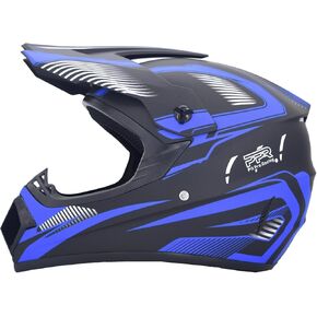 Adult Motorcycle Helmet, Full Face Dirt Bike Motocross ATV Helmets Suitable for Unisex-Adult Men Women, DOT Approved