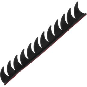 Wakauto Helmet Mohawk Wig Adhesive Mohawk Helmet Decals For Cars Helmet Bicycle Ski Snowboard Helmet Hair Patches Costumes Helmet Accessory