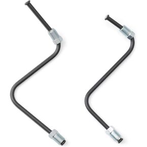 Front Left & Right Brake Tube Caliper Flex Hose Replacement for Toyota Tacoma 2005 2006 2007 2008 2009 2010 2011 Replace Part 47318-04110 47317-04050