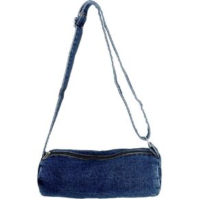YunZh Denim Hobo Bag, Casual Style Lightweight Classic Retro Travel Shopper Purse Shoulder Handbag Messenger Bag