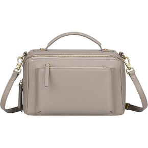 Over Earth Genuine Leather Crossbody Bags for Women Small Cross Body Purses Casual Shoulder Handbags