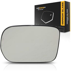 For Honda Pilot 2003 04 05 06 07 2008 Mirror Glass Driver Side | Non-Heated | w/Backing Plate | Flat Glass Type | Replacement For 76253S9VA01