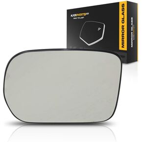 For Honda Pilot 2003 04 05 06 07 2008 Mirror Glass Driver Side | Non-Heated | w/Backing Plate | Flat Glass Type | Replacement For 76253S9VA01 in Saudi Arabia