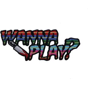 Kreepsville 666 Wanna Play Scary Psycho Classic Movie Embroidered Patch