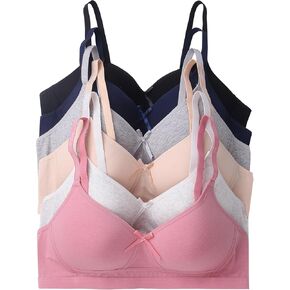 Women Bras 6 Pack of No Wire Free Bra B Cup C Cup in Saudi Arabia