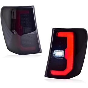 Full LED Tail Lights Suitable for Jeep Grand Cherokee 1999-2004 Taillight Assembly Brake Assembly Reverse Lamp Assembly Rear Lamp Assembly