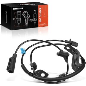 A-Premium ABS Wheel Speed Sensor Compatible with Mitsubishi Models - Outlander 2007-2011/2013-2014, Outlander Sport 2011 - Rear Left Driver Side, Replace# MN116247