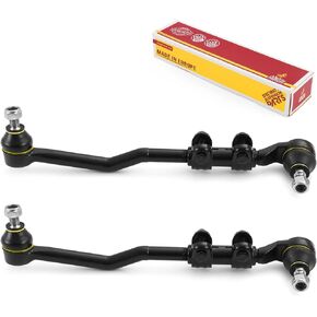 Metrix Premium Chassis Parts - 2 PC Front Tie Rod End Assembly Kit Fits 98-04 Nissan Frontier 4WD, 99-04 Frontier RWD, 00-04 Xterra, 10-14 NP300 (Mexico) 4WD, Replacement ES800214A, Made in Europe
