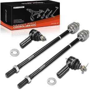 A-Premium Set of 4, Front Inner Outer Tie Rod End Kit, Compatible with Ford Transit Connect 2010 2011 2012 2013