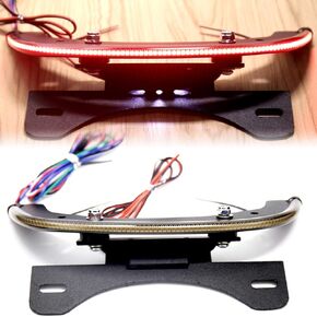 LED Fender Eliminator Integrated Tail Light Bar For Harley V-Rod 12 13 14 15 16