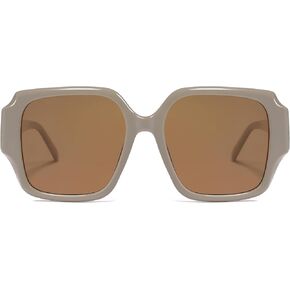 SOJOS Big Retro Square Polarized Sunglasses Womens Mens 70s 80s Vintage Oversized Sunnies SJ2359