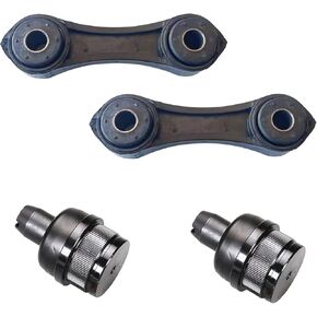4pc Front Lower Ball Joints and Front Sway Bar Link Kit K500103 K750297 for Honda CR-V 2007-2016, Stabilizer Bar End Links and Ball Joint for Acura RDX 2007 2008 2009 2010 2011 2012