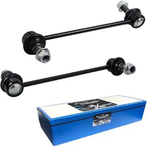 Front Stabilizer Sway Bar Link K750597 K750598 (Pair) Compatible With 2010 2011 2012 2013 K-ia Soul [# 548302K000 548402K000 MS90861 MS90862 542-279 542-280 TC3353 TC3354]
