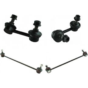 TRQ Front & Rear Sway Bar Stabilizer Link Set Compatible with 2013-2021 Acura ILX 2012-2015 Honda Civic