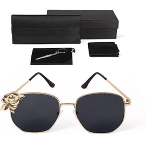 KIRA KIRA Genshin Navia Costumes Sunglasses Doki-SR Game Genshin Impact Fontaine Navia Sunglasses Cosplay Props Metal Ver