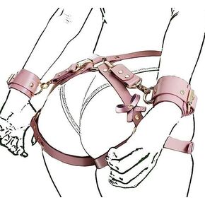 Leather Body Belt Suspenders Lingerie Gothic Belts Party Halloween Body Chain Accessories for Women