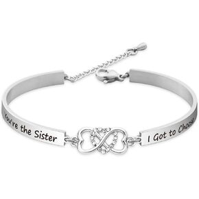 Sister Bracelet Sister in Law Gift You're The Sister I Got To Choose Best Friend Bracelet Soul Sister Gift Birthday Gift Christmas Gift for Sister in Law