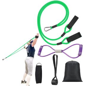 Baseball Softball Resistance Training Bands,Baseball Training Equipment,Baseball Pitching Trainer and Arm Trainer,Softball Training Aid for Pitching Arm Strength Throwing Warm up Stretching