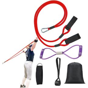 Baseball Softball Resistance Training Bands,Baseball Training Equipment,Baseball Pitching Trainer and Arm Trainer,Softball Training Aid for Pitching Arm Strength Throwing Warm up Stretching