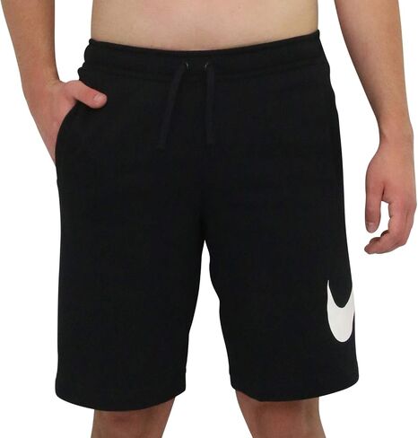 Nike Men's Sportwear Club Shorts, Dark Grey Heather/White, XX-Large Tall in Saudi Arabia