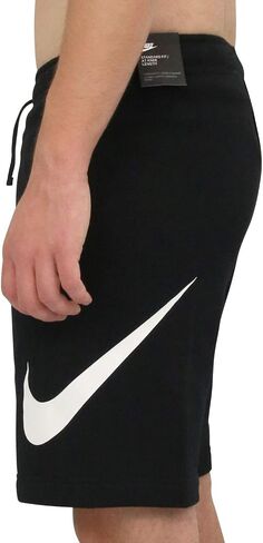 Nike Men's Sportwear Club Shorts, Dark Grey Heather/White, XX-Large Tall in Saudi Arabia