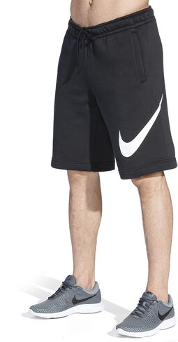 Nike Men's Sportwear Club Shorts, Dark Grey Heather/White, XX-Large Tall in Saudi Arabia
