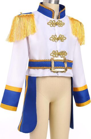 ODIZLI Prince Charming Costume Boys Kids Knight King Coats Soldier Circus Pirate Jacket Role Play Cosplay Dress Up in Saudi Arabia
