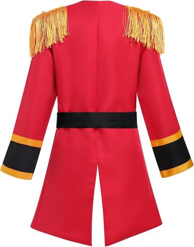 ODIZLI Prince Charming Costume Boys Kids Knight King Coats Soldier Circus Pirate Jacket Role Play Cosplay Dress Up in Saudi Arabia