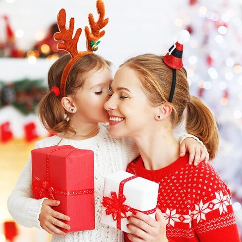 حلق عيد الميلاد الفضي الاسترليني للنساء شجرة عيد الميلاد سانتا كلوز ثلج ندفة الثلج هيبوالرجينيك أقراط عطلة القرط عيد الميلاد أقراط هدايا مجوهرات عيد الميلاد in Saudi Arabia