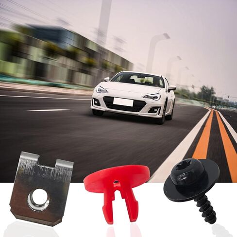 30 قطعة من براغي حماية درع محرك السيارة من UGSHY، استبدال مسمار عاكس الهواء لمحرك الهيكل W708591S424 1449533، مجموعة تثبيت مقاومة للصدأ ومقاومة للصدمات، سيارات عالمية (متعددة الألوان) in Kuwait