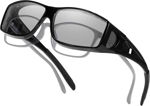 Myiaur Night Driving Glasses for Women Men, Polarized Night Vision Fit Over Glasses Sunglasses for Day & Night Reduce Glare in Saudi Arabia