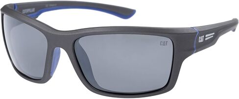 Caterpillar Ridge Mens Wrap Polarized Sunglasses, 59 Mm in Saudi Arabia