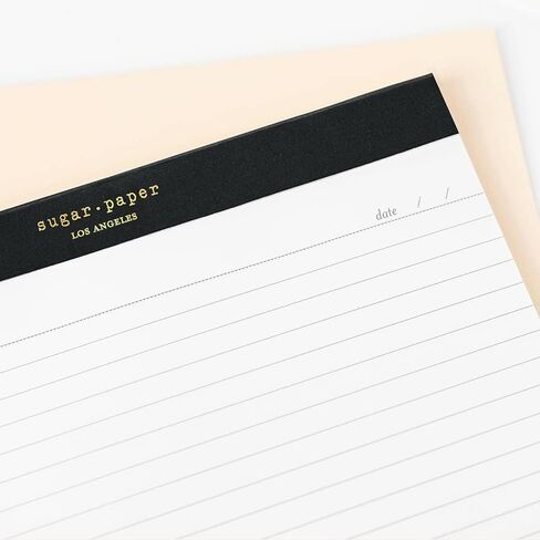 لوحة قانونية من Sugar Paper، 50 صفحة مسطرة، لوازم مكتبية، 8.5 بوصة × 11.75 بوصة، لوحة قانونية وردية in Saudi Arabia