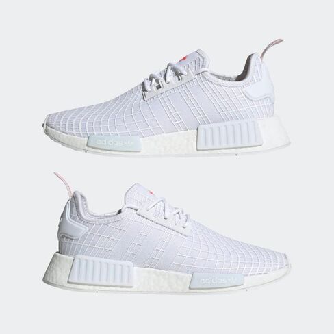 حذاء اديداس NMD_R1 للرجال، ابيض، مقاس 8 in Saudi Arabia
