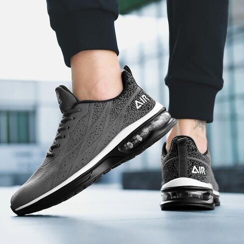 Autper Mens Air Athletic Running Tennis Shoes Lightweight Sport Gym Jogging Walking Sneakers US 6.5-US12.5 in Saudi Arabia