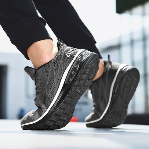 Autper Mens Air Athletic Running Tennis Shoes Lightweight Sport Gym Jogging Walking Sneakers US 6.5-US12.5 in Saudi Arabia