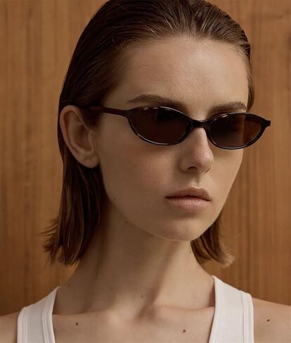 ADE WU Small Sunglasses for Women 90s Sunglasses Womens Fashion Oval Sun Glasses in Saudi Arabia