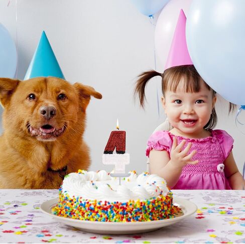 شمعة كعكة عيد الميلاد، شمعة عيد ميلاد بيضاء وحمراء، شمعة رقم إبداعي، شمعة تزيين كعكة عيد الميلاد لمستلزمات تزيين حفلات أعياد الميلاد (1) in Saudi Arabia