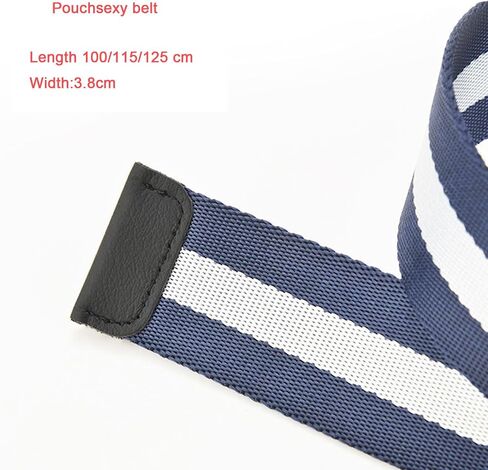 Mens belt black nylon stretchable canvas belts for man jeans Automatic Buckle stripe Classic Fashion in Kuwait