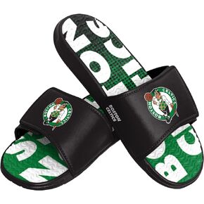 FOCO Mens NBA Team Sport Shower Gel Slide Flip Flop Sandals