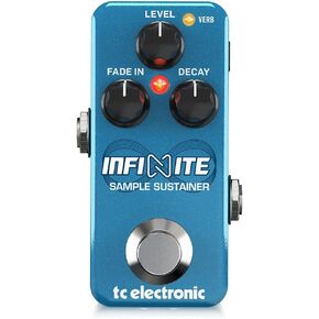 TC Electronic INIFINITE MINI SAMPLE SUSTAINER Sample and Sustain TonePrint Pedal with Simple Controls and a Tiny Footprint