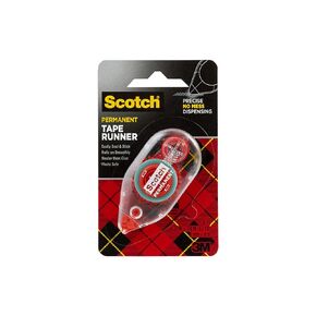 Scotch Double Sided Tape Runner, 1-Pack, 0.27 in x 26 ft., Perfect for Holiday Crafts, Gifts, and More