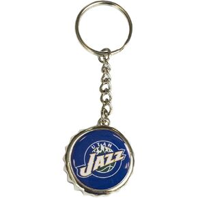NBA Sculpted Bottle Cap Key Chain with Opener