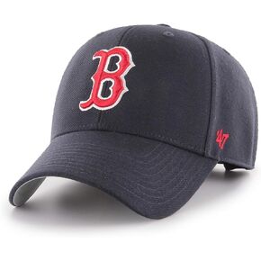 '47 unisex-adult Mlb Boston Red Sox '47 Brand Juke Mvp Adjustable Hat, Navy-home, One Size