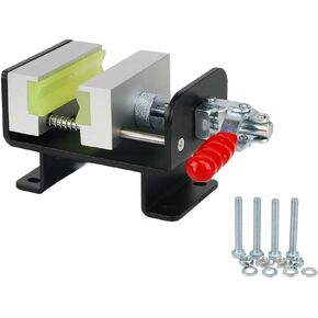 wosofe Golf Club Regrip Vise Tool Golf Club Gripping Station Quick Shaft Clamp Grip Replacement Tool Package Rubber Non-Slip Manual Handle Easy to Install Detachable Golf Workshop Supplies